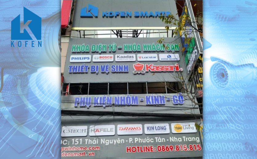 Cửa hàng khoá điện tử Nha Trang